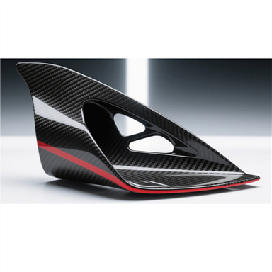 Moule d'aile à fibre de carbone automobile